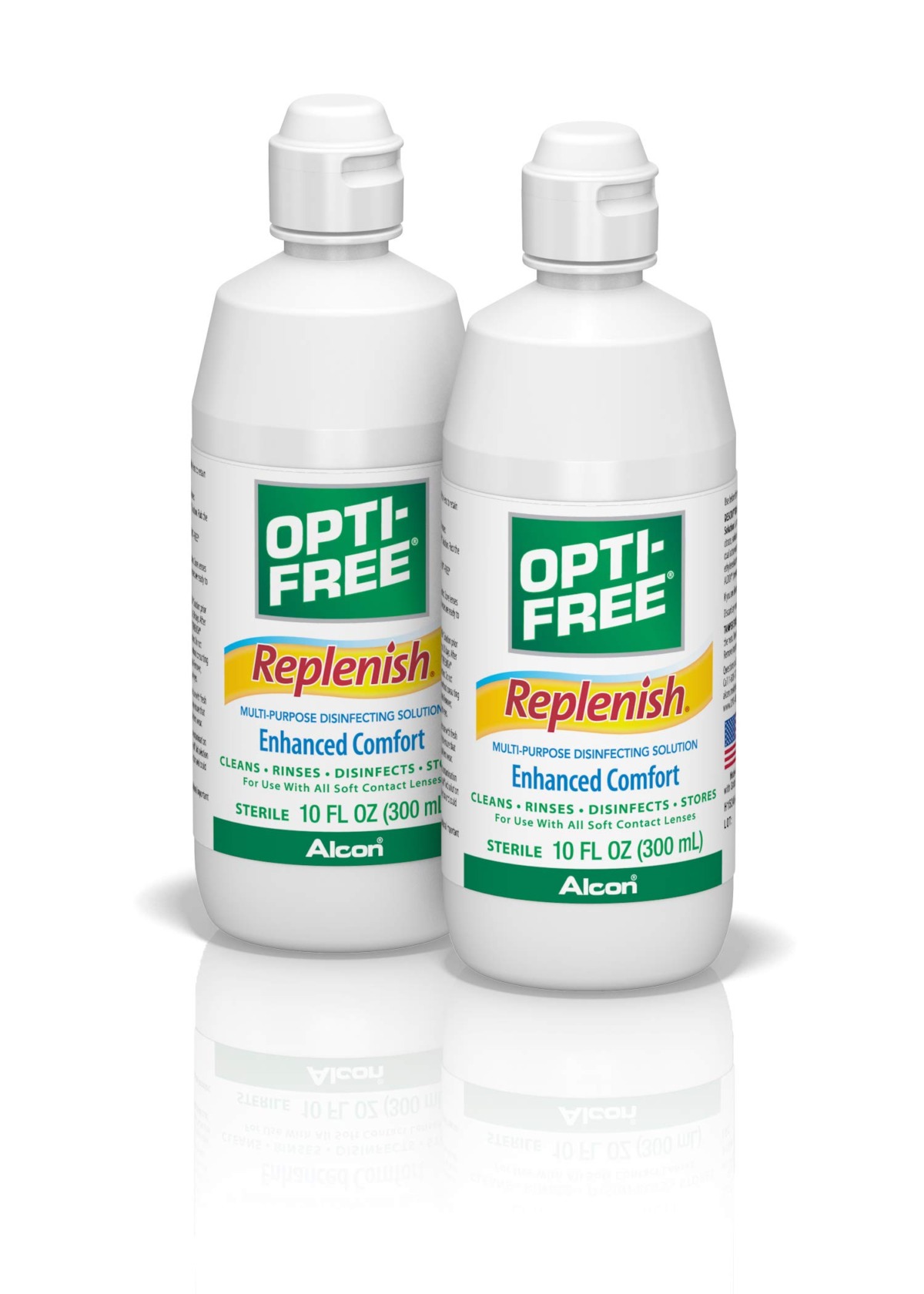 Opti-Free Replenish Multi-Purpose Disinfecting Solution with Lens Case, Twin Pack, 10-Fluid Ounces Each – 2 Count(Pack of 1) | The Storepaperoomates Retail Market - Fast Affordable Shopping