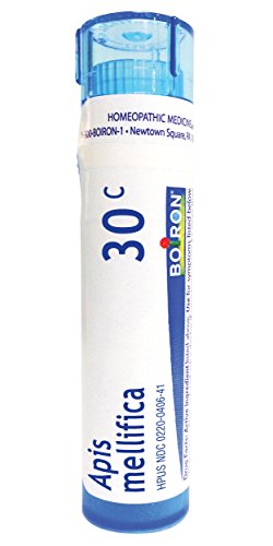 Boiron Apis Mellifica 30C (Pack of 5), Homeopathic Medicine Insect Bites