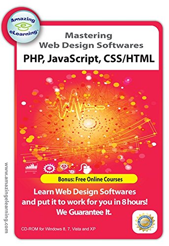 3 Web Design training Courses – PHP, CSS/HTML & Javascript Training CDs Value Pack