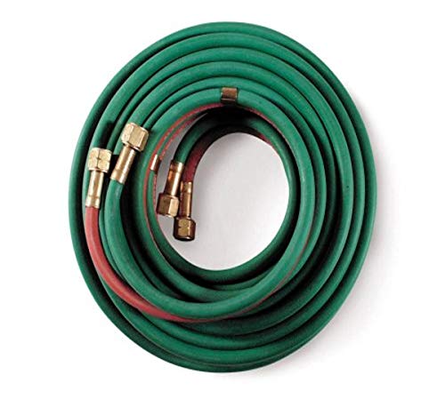 Hobart 770133 Oxy/Acet,Hose, Grade R, Twin Welding 1/4-Inch by 50-Feet,Red | The Storepaperoomates Retail Market - Fast Affordable Shopping