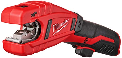 Milwaukee 2471-20 M12 Cordless Lithium Ion 500 RPM Copper Pipe and Tubing Cutter Adjustable from 3/8″ to 1â€ Diameters (Battery Not Included, Power Tool Only)