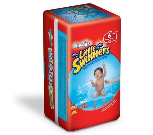 Huggies Little Swimmers Disposable Swimpants Large 32+10 Count (Pack of 2)