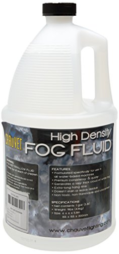 CHAUVET DJ High-Density Fog Machine Fluid – One Gallon | Fog Machines (Packaging May Vary)