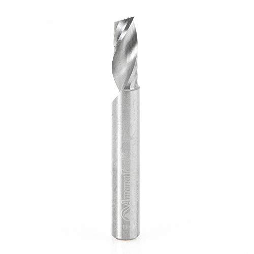 Amana Tool – 51402 Solid Carbide CNC Spiral ‘O’ Flute, Aluminum Cutting 1/4 Dia x 5/8 x 1