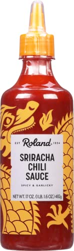 Roland Foods Sriracha Chili Sauce, Specialty Imported Food, No MSG, 17-Ounce Bottle (Pack of 6)