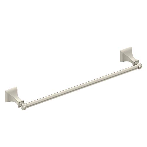 Moen DN8324BN Retreat Collection 24-Inch Bathroom Single-Towel Bar, Brushed Nickel | The Storepaperoomates Retail Market - Fast Affordable Shopping