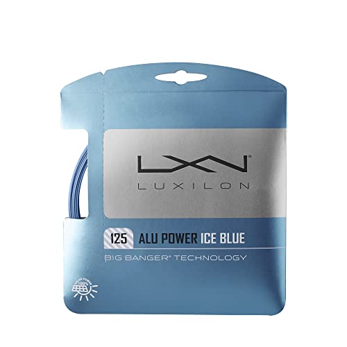Luxilon ALU Power 125 Ice Blue Tennis Racquet String