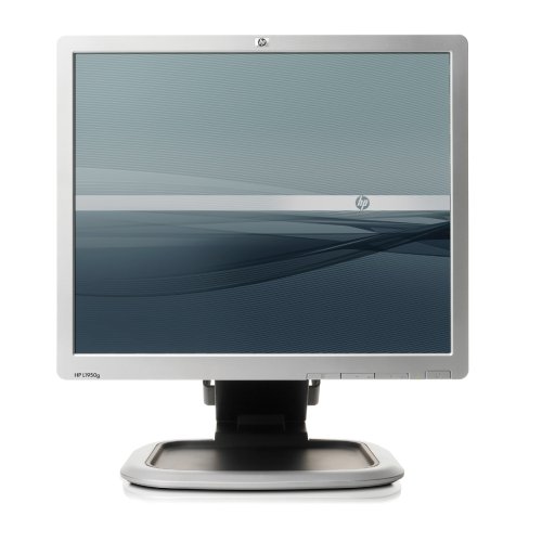 19″ HP L1950g DVI Rotating LCD Monitor w/USB 2.0 Hub (Black/Silver) – Rotates to Portrait or Landscape View!