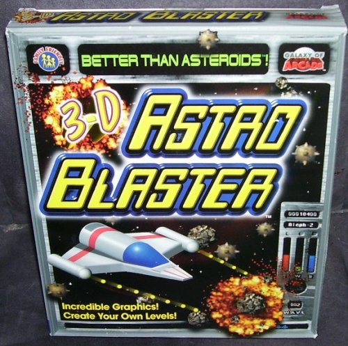 3-D Astro Blaster PC CD-ROM in Retail Box