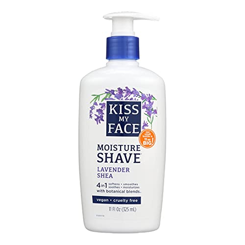Kiss My Face Lavender and Shea Butter Moisture Shave, 11 Ounce – 6 per case.