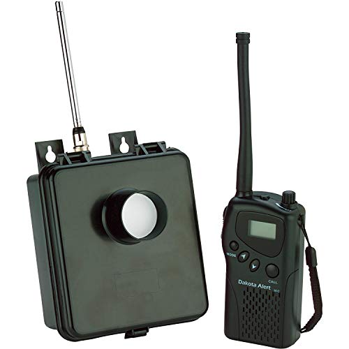 Dakota Alert MURS HT KIT – Motion Sensor Kit – Alert Transmitter Box & Handheld M538-HT Wireless VHF Transceiver Kit – License Free Multi Use Radio Service MURS Radio Handheld