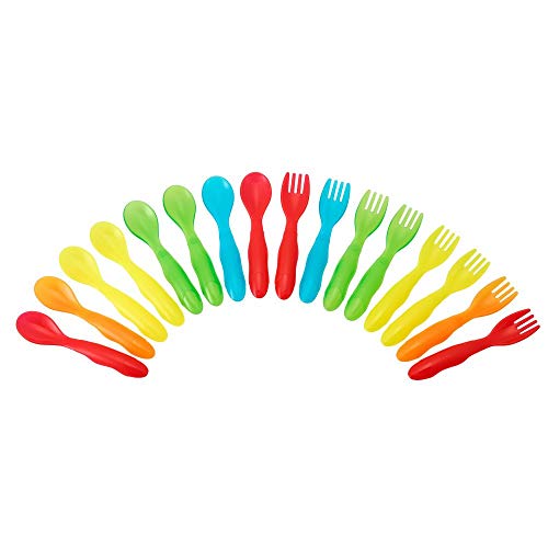 TOMY The First Years Take & Toss Flatware for Kids, 16 pieces, multicolor | The Storepaperoomates Retail Market - Fast Affordable Shopping