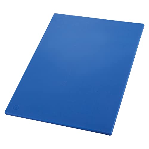 Winco CBBU-1520 Cutting Board, 15-Inch by 20-Inch by 1/2-Inch, Blue,Medium