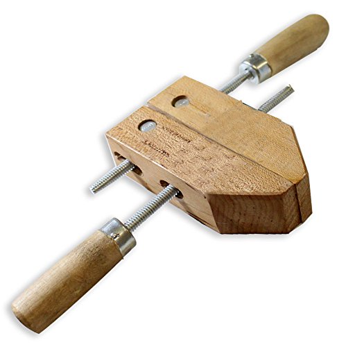 Grippiclamp 4″ Wooden Clamp With Adjustable Handscrew | Non-Marring Heavy Duty | Great For Assortment Of Woodworking Projects Delicate & Rugged