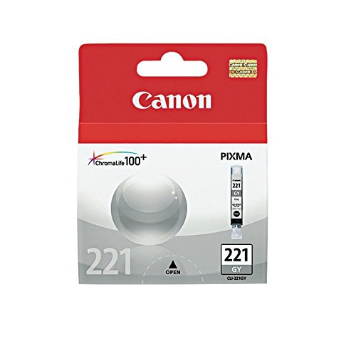 Canon CLI-221 Gray Ink Tank Compatible to MP980, MP990