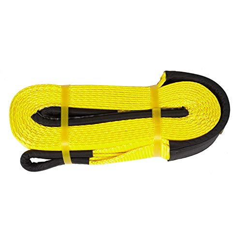 Smittybilt 3-inch x 30-feet Tow Strap (Yellow) – CC330