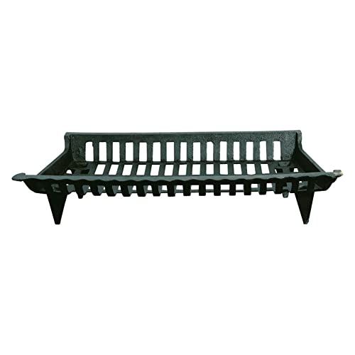 Panacea Products Corp 30′ Blk Cast Iron Grate 15430 Fireplace Grates & Andirons