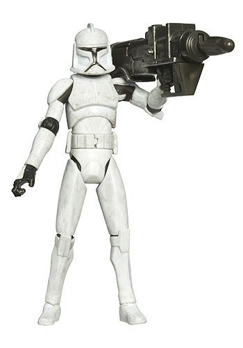 Hasbro Star Wars: The Clone Wars Clone Trooper with Rocket Firing Launcher