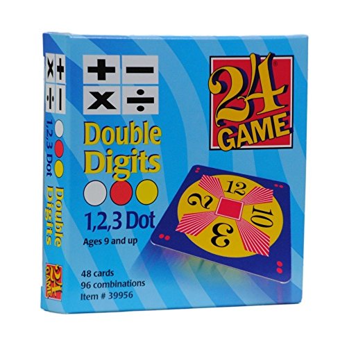 24 Game Cards Original Double Digits
