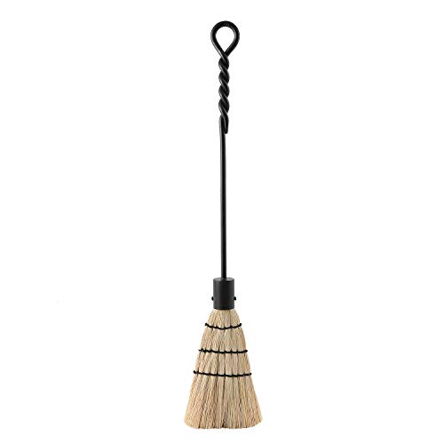 Minuteman International Rope Handle Single Brush Fireplace Tool, Standard, Black | The Storepaperoomates Retail Market - Fast Affordable Shopping