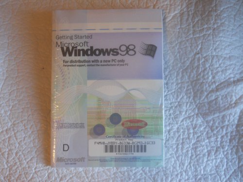 Microsoft Windows 98 1st Edition