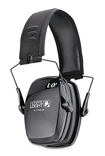 Howard Leight by Honeywell Leightning L0F Folding Ultraslim Shooting Earmuff (R-01523), Black