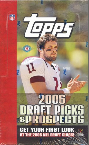 2006 Topps Draft Picks & Prospects NFL Football Cards Wax Box (Hobby Edition)