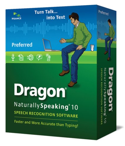 Dragon NaturallySpeaking 10 Preferred – Medium Box