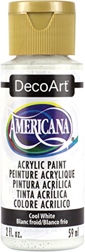 DecoArt Americana Acrylic Paint, 2-Ounce, Cool White
