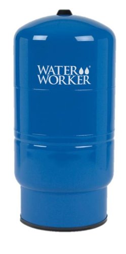 WaterWorker 96601 14Gal Vertical Well Tank, 14-Gallon, Blue