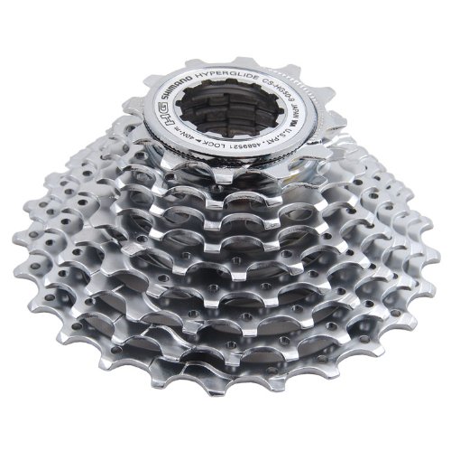 SHIMANO CS-HG50 Tiagra/105 Bicycle Cassette (9-Speed, 12/25T, Silver)