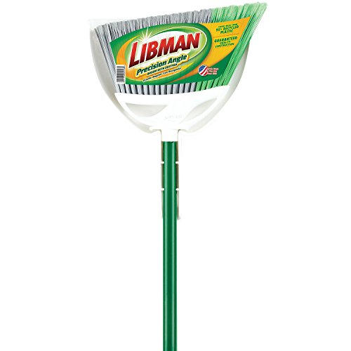 Libman 206 Precision Angle Broom with Dustpan
