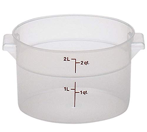 Cambro (RFS2PP190) 2 Qt. Round Polypropylene Food Storage Container – Camwear