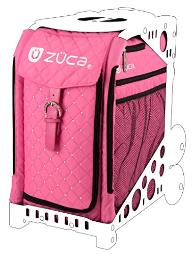ZUCA SIBHP200 Sport Insert Bag Hot Pink Quilted Hot Pink W Rhinestones / 89055900200