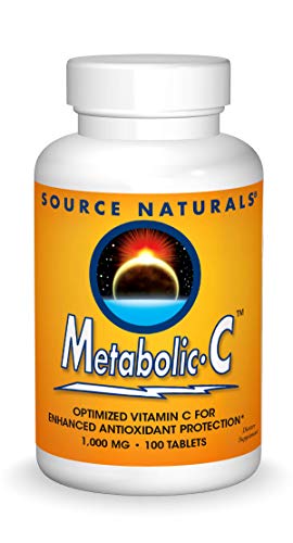Source Naturals Metabolic C 1000 mg Vitamin C – 100 Tablets