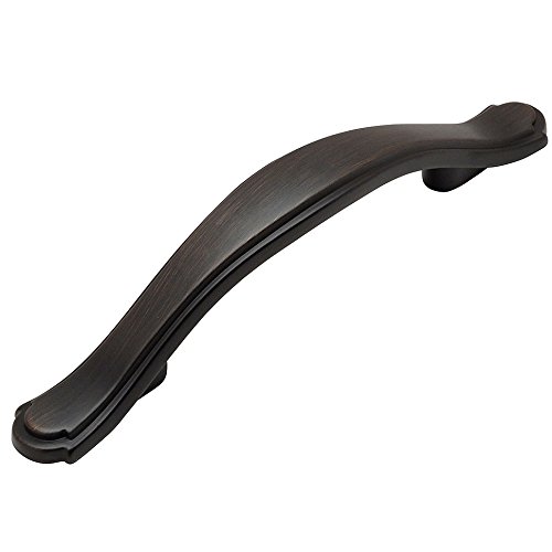 Cosmas 10 Pack 8816ORB Oil Rubbed Bronze Cabinet Hardware Handle Pull – 3″ Inch (76mm) Hole Centers