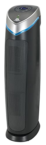 Germ Guardian Air Purifier for Homes with Pets, H13 Pet HEPA Filter, Removes Pet Dander, Dust, Allergens, Smoke, Pollen, Odors, Mold, UV-C Light Helps Reduce Germs, 28 Inch, Dark Gray, AC5250PT