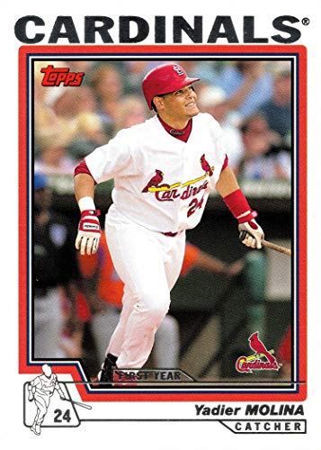 2004 Topps Baseball #324 Yadier Molina Rookie Card