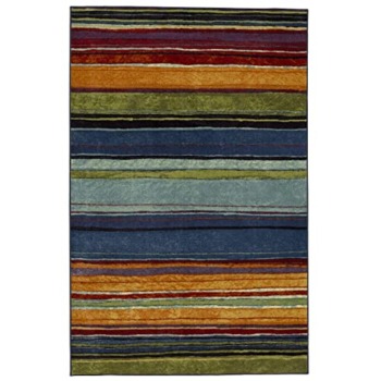 Mohawk Home New Wave Rainbow Multi Striped (1′ 8″ X 2′ 10″) Accent Rug | The Storepaperoomates Retail Market - Fast Affordable Shopping