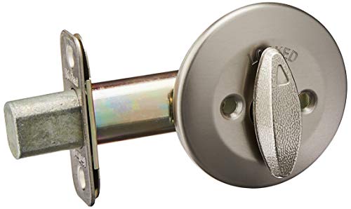 Kwikset 663 15 CP RCL RCS Single-Sided Deadbolt in Satin Nickel | The Storepaperoomates Retail Market - Fast Affordable Shopping