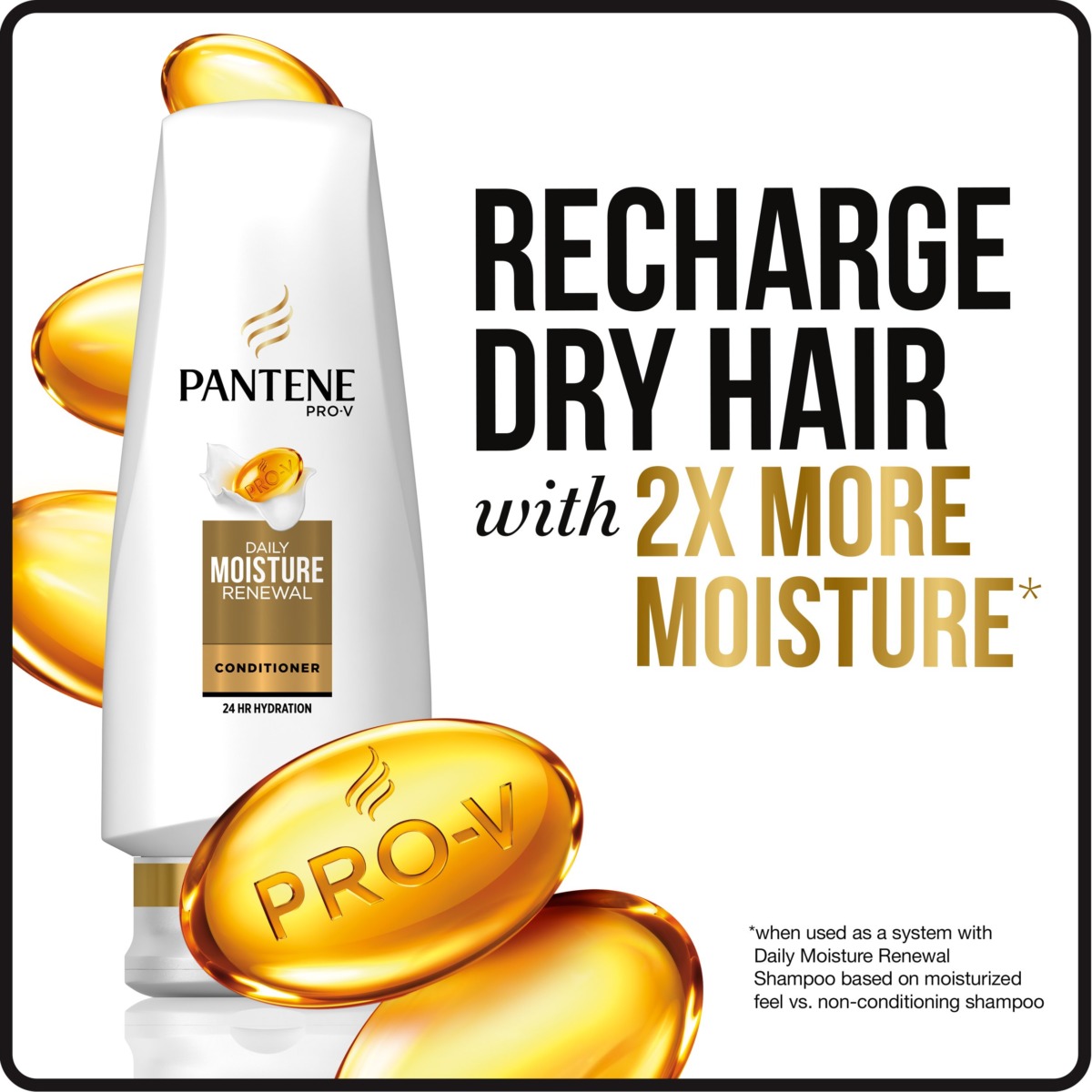 Pantene Pro-V Daily Moisture Renewal Conditioner 12 fl oz | The Storepaperoomates Retail Market - Fast Affordable Shopping