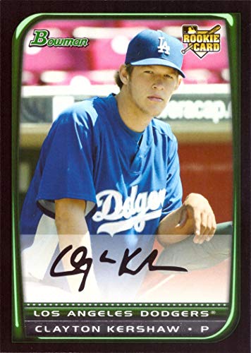 2008 Bowman Draft Picks Baseball #BDP26 Clayton Kershaw Rookie Card