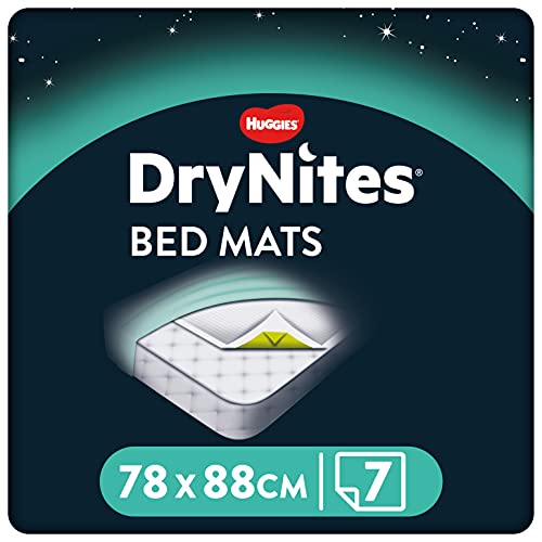 Huggies DryNites Bed Mats – 4 x Packs of 7 (28 Mats)