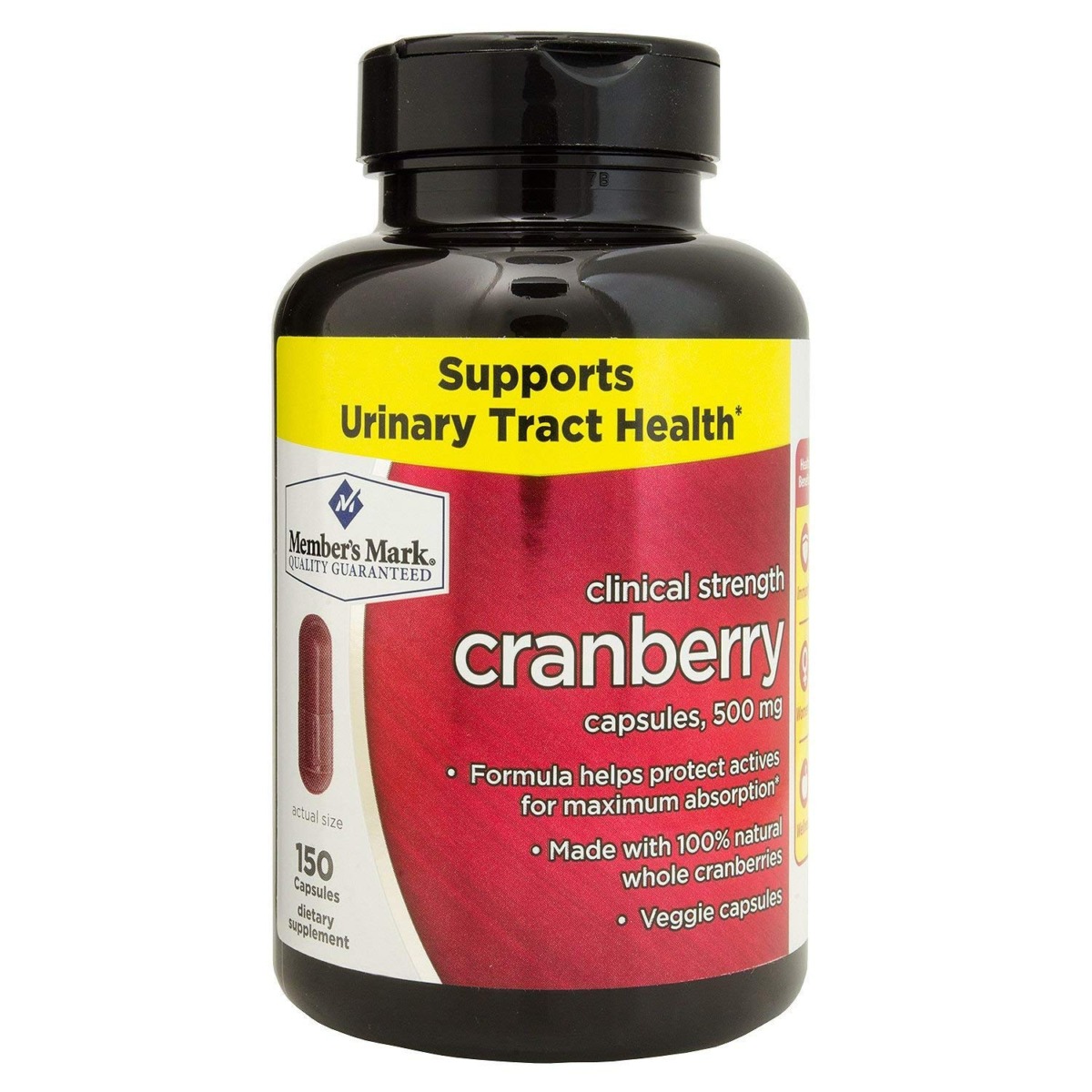 Members Mark Clinical Strength Cranberry, 500mg | The Storepaperoomates Retail Market - Fast Affordable Shopping