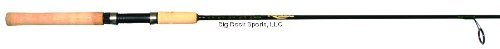 Kunnan KIM7-502ULS IM7 Series 5-Foot Spinning Rod, Black Finish