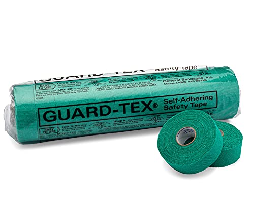 Guard-Tex Green 3/4″ Protective Finger Tape – Flexible Self-Adhesive Cut & Blister Bandage Wrap, Non-Slip Used by Athletes, Workers & Hobbyists – 12″ L x 30 Yards