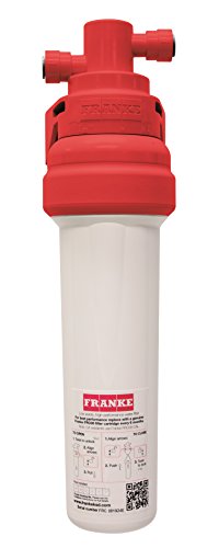 Franke FRCNSTR100 Canister, Small, White and Red | The Storepaperoomates Retail Market - Fast Affordable Shopping