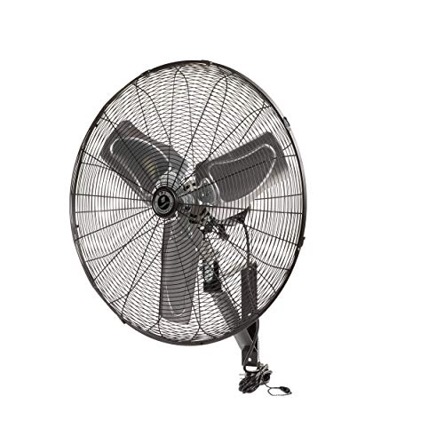 TPI Corporation CACU-24-W Commercial Circulator, Wall Mount Fan – Single Phase 120 Volt, Aluminum Blade Ventilation Fan. Commercial Wall Fans
