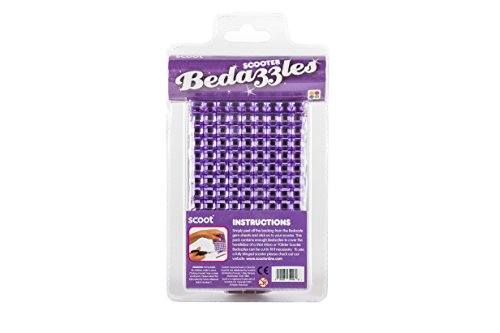 SCOOT Bedazzles for Kick Scooter, Suitable for Fixed stem Scooter (Purple) | The Storepaperoomates Retail Market - Fast Affordable Shopping