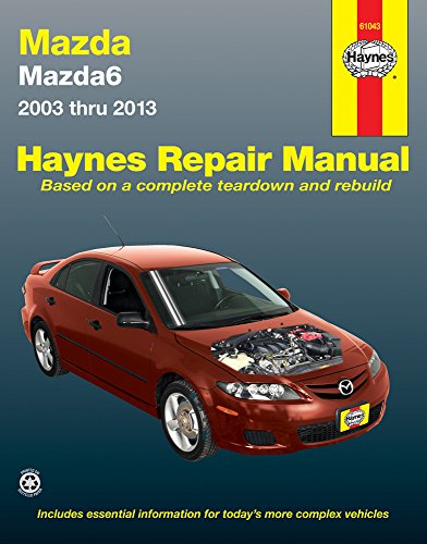 Haynes Repair Manuals Mazda6, 03-’13 (61043)